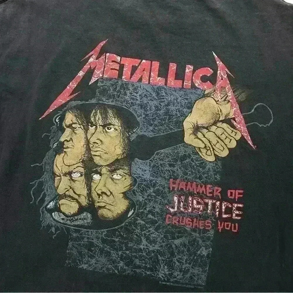 Metallica 1994 …And Justice For All Rare Vintage Grail T-shirt - Picture 6 of 9
